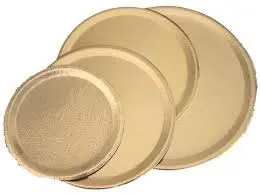 PLATO CARTON DORADO N 14,5 CONIGRAF 30cm (50)