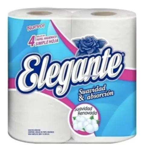 PAPEL HIGIENICO ELEGANTE 4x30mtrs (12) 