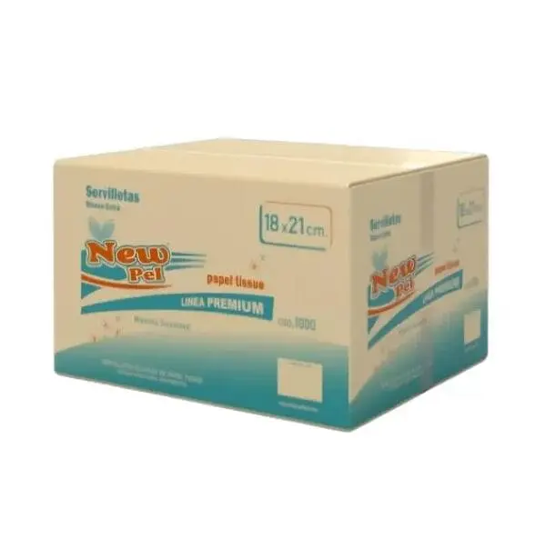 SERVILLETA NEW PEL 18x21 x1000u