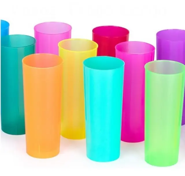 VASO TRAGO LARGO PP cristal (360)